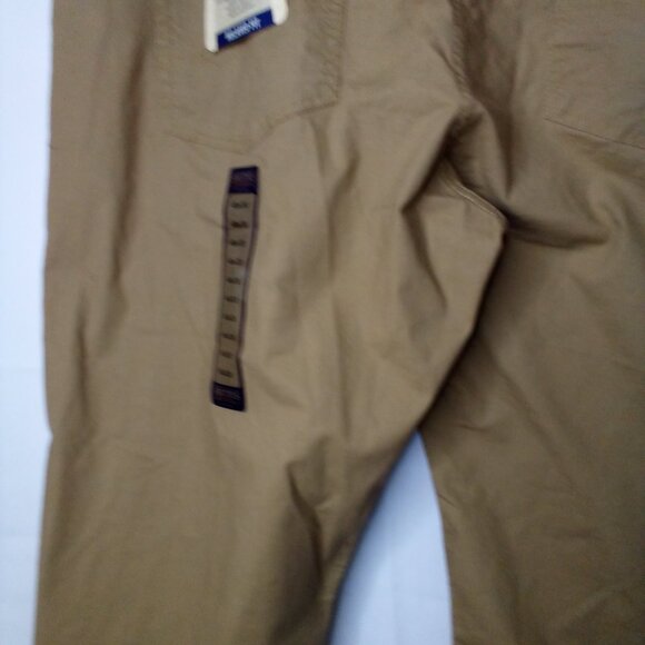 Smith's Workwear Pants Men 46 x 30 5 Pocket Canvas Relaxed Fit Khaki Tan - Picture 11 of 13